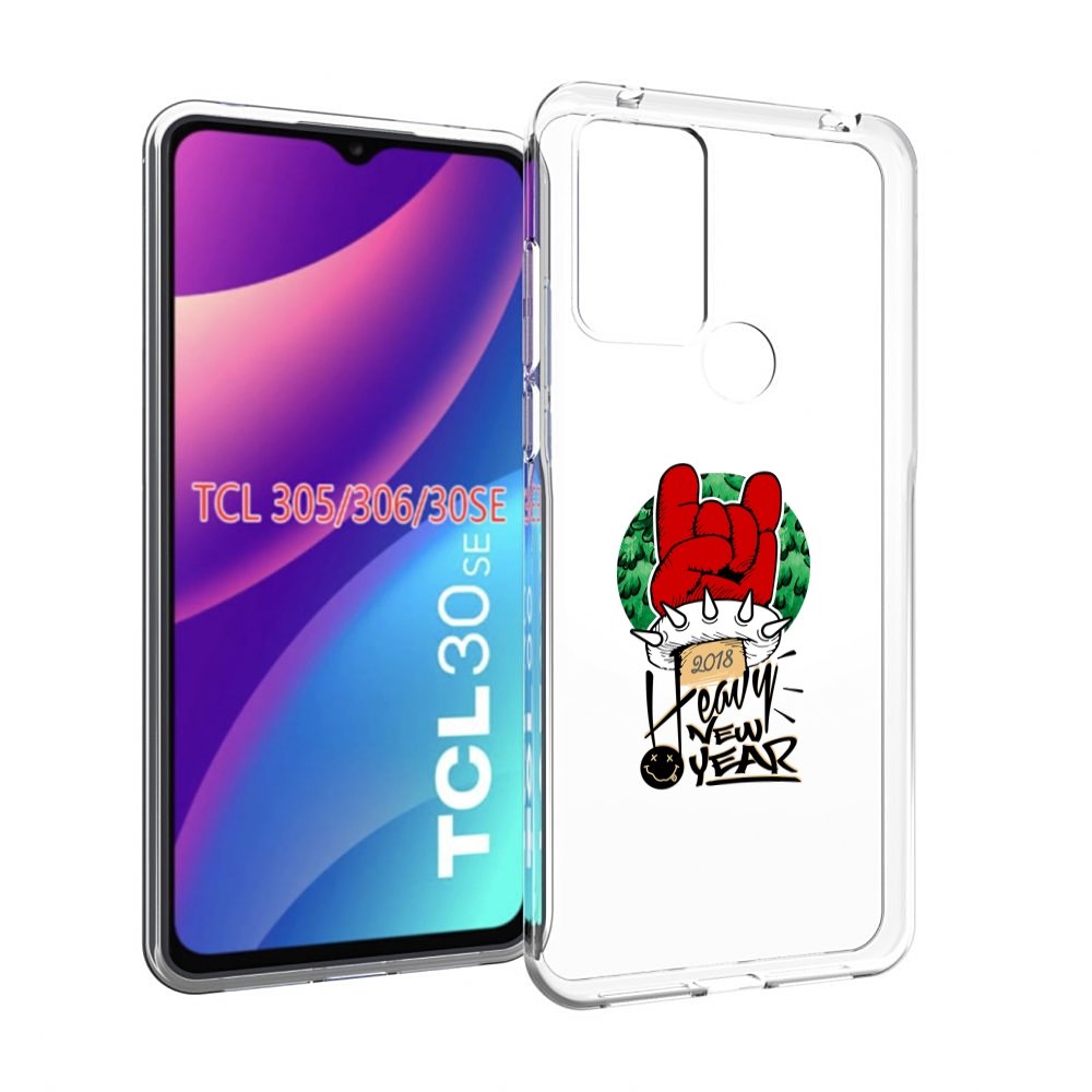 

Чехол MyPads Гангстер новый год для TCL 30SE/305/306/30E, Tocco