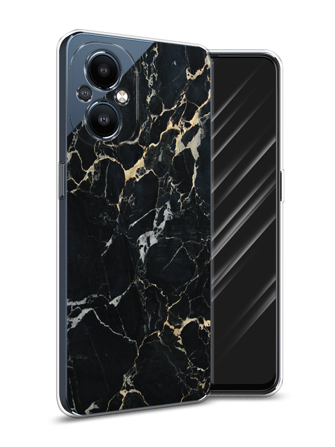 

Чехол Awog на OnePlus Nord N20 5G / ВанПлас Норд N20 5G "Черный мрамор уголок", Разноцветный, 152550-3
