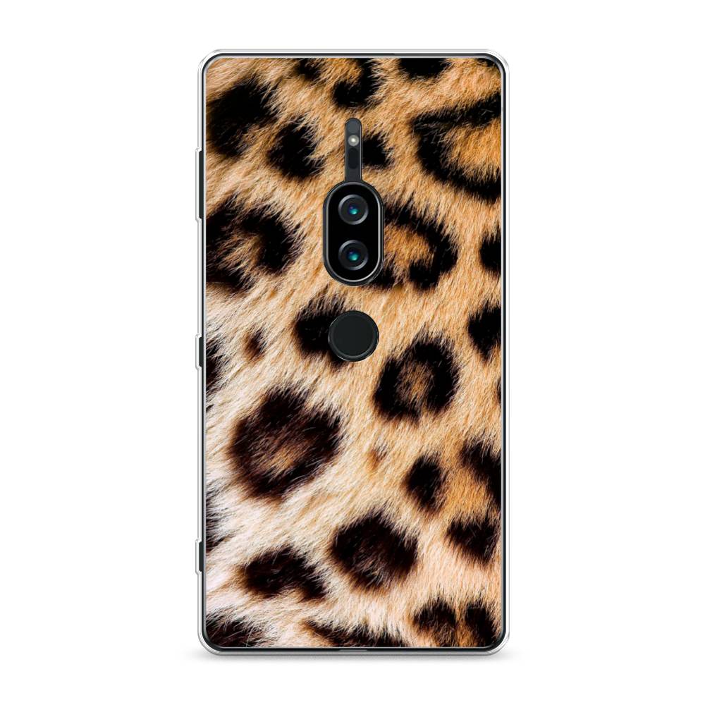 

Силиконовый чехол "Леопардовый принт" на Sony Xperia XZ2 Premium, 53350-3