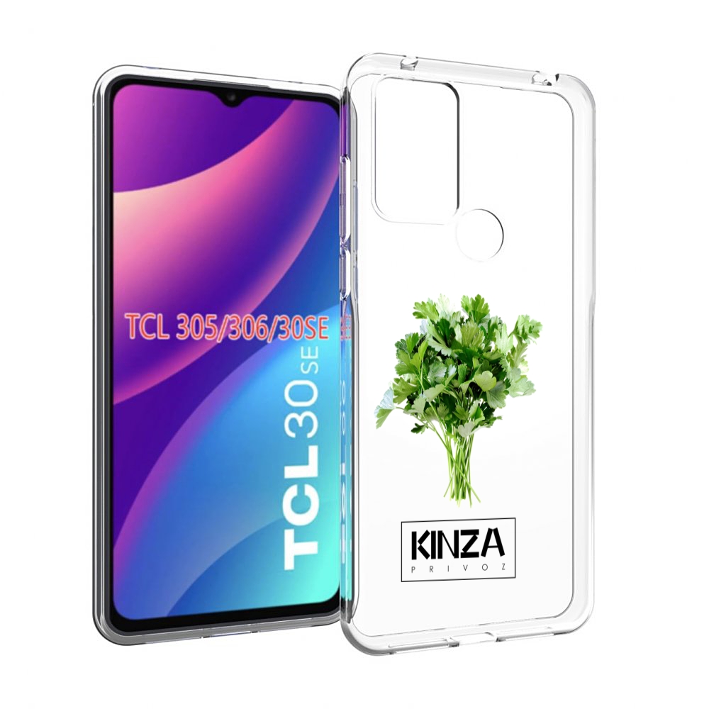 

Чехол MyPads Бренд Кинза для TCL 30SE/305/306/30E, Tocco