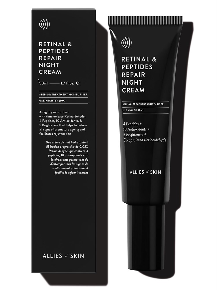 

Крем Allies of Skin Retinal & Peptides Repair Night Cream пептидный с ретиналем 50 мл