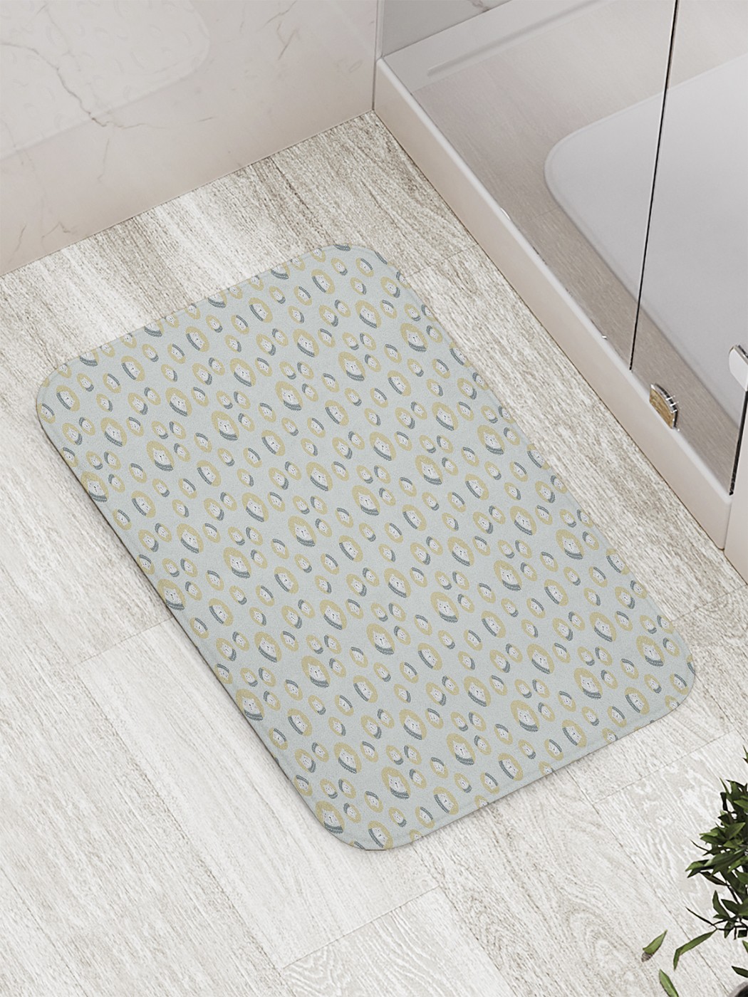 

Коврик противоскользящий для ванной, сауны, бассейна, 77х52 см bath_59749 JoyArty