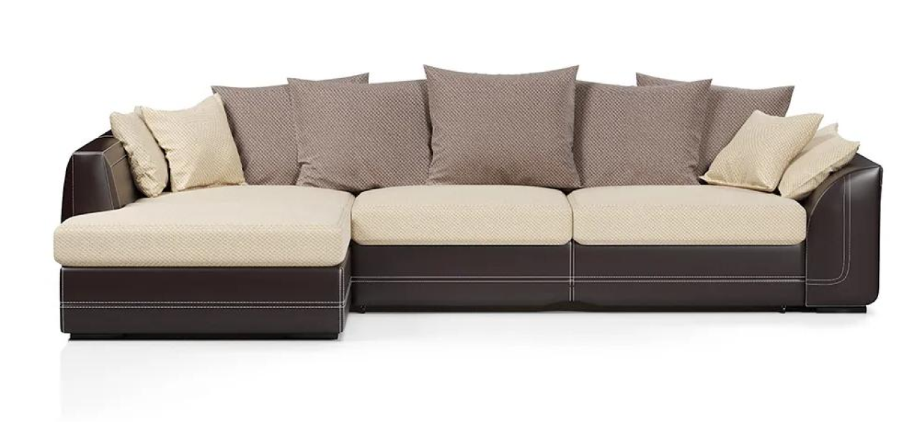 

Угловой диван 4Home Калифорния, 280х171х78 см, велюр Brown, левый угол, Дельфин, Калифорния У
