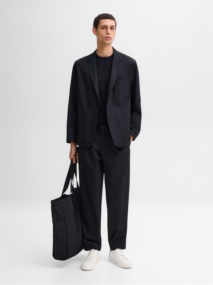 брюки мужские Massimo Dutti 8336828-I2024 черные S 16811₽