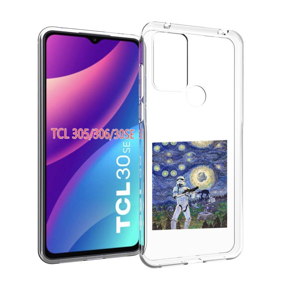 

Чехол MyPads Star wars звездная ночь для TCL 30SE/305/306/30E, Tocco