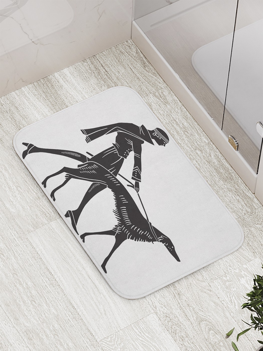 

Коврик противоскользящий для ванной, сауны, бассейна, 77х52 см bath_59694 JoyArty