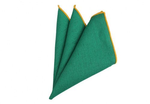 фото Нагрудный платок мужской 2beman pg-colorcoton изумрудно-зеленый
