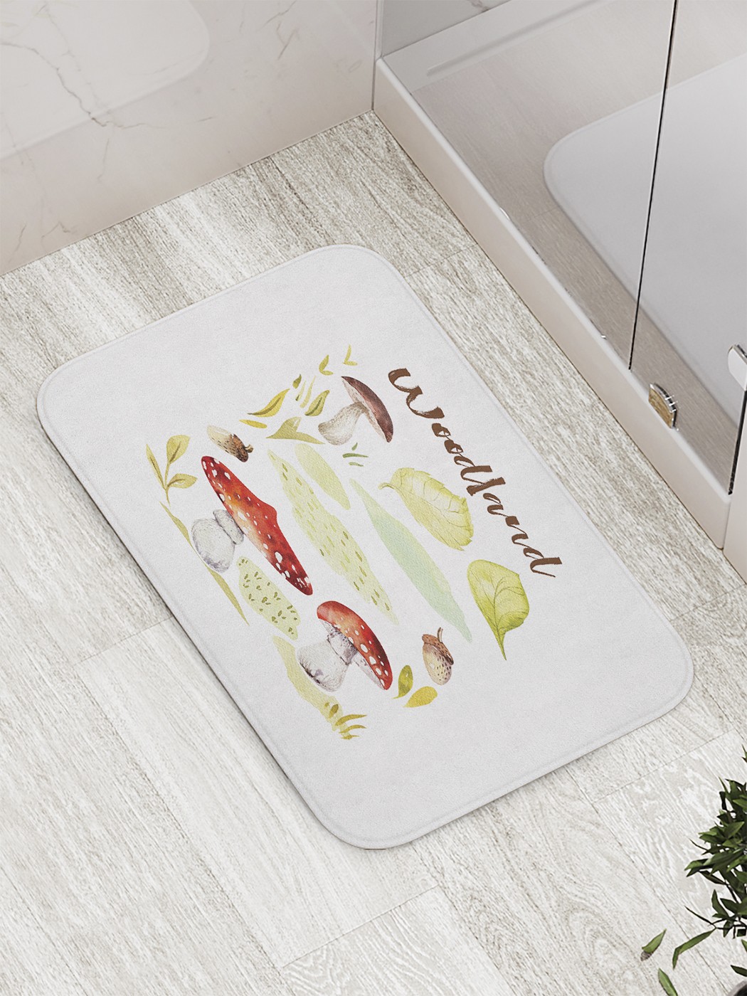 

Коврик противоскользящий для ванной, сауны, бассейна, 77х52 см bath_59614 JoyArty