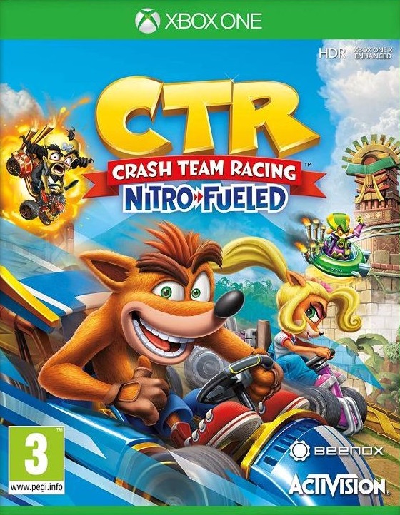 Игра Crash Team Racing Nitro-Fueled для Xbox One