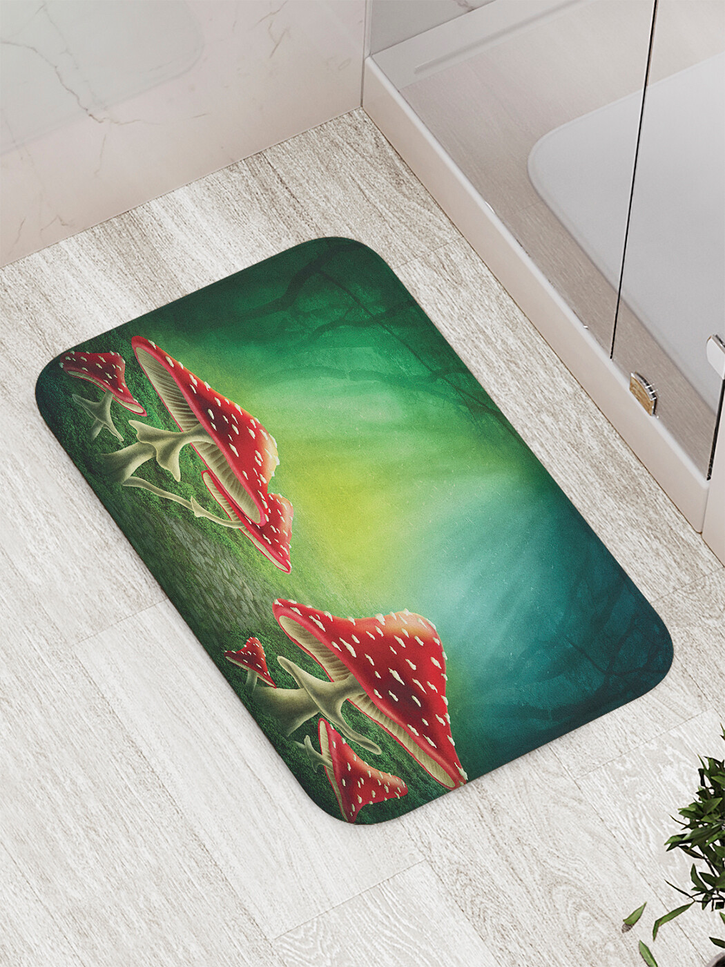 

Коврик противоскользящий для ванной, сауны, бассейна, 77х52 см bath_59613 JoyArty