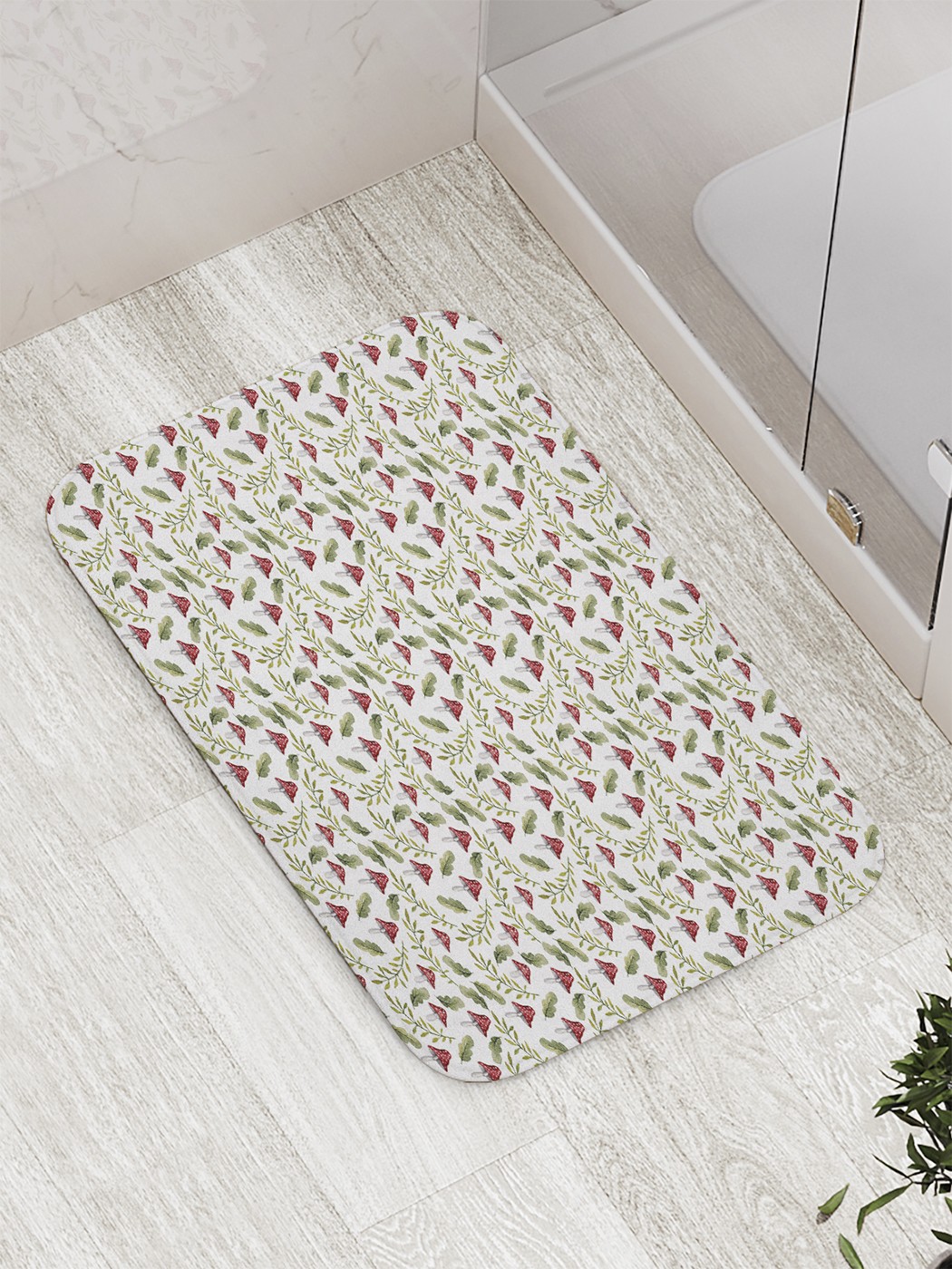 

Коврик противоскользящий для ванной, сауны, бассейна, 77х52 см bath_59610 JoyArty