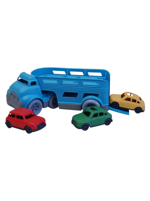 

Машина инерционная Jia Yu Toys ТРЕЙЛЕР с 3 машинками 8008