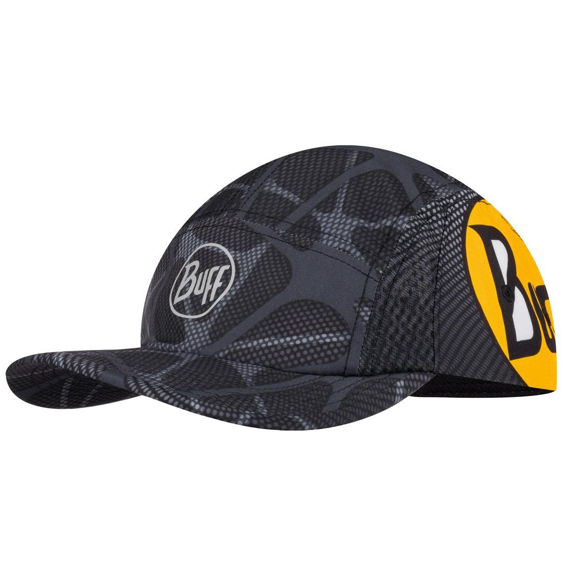 фото Бейсболка унисекс buff run cap black, one size