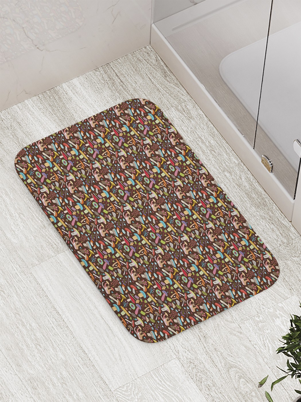 

Коврик противоскользящий для ванной, сауны, бассейна, 77х52 см bath_59600 JoyArty