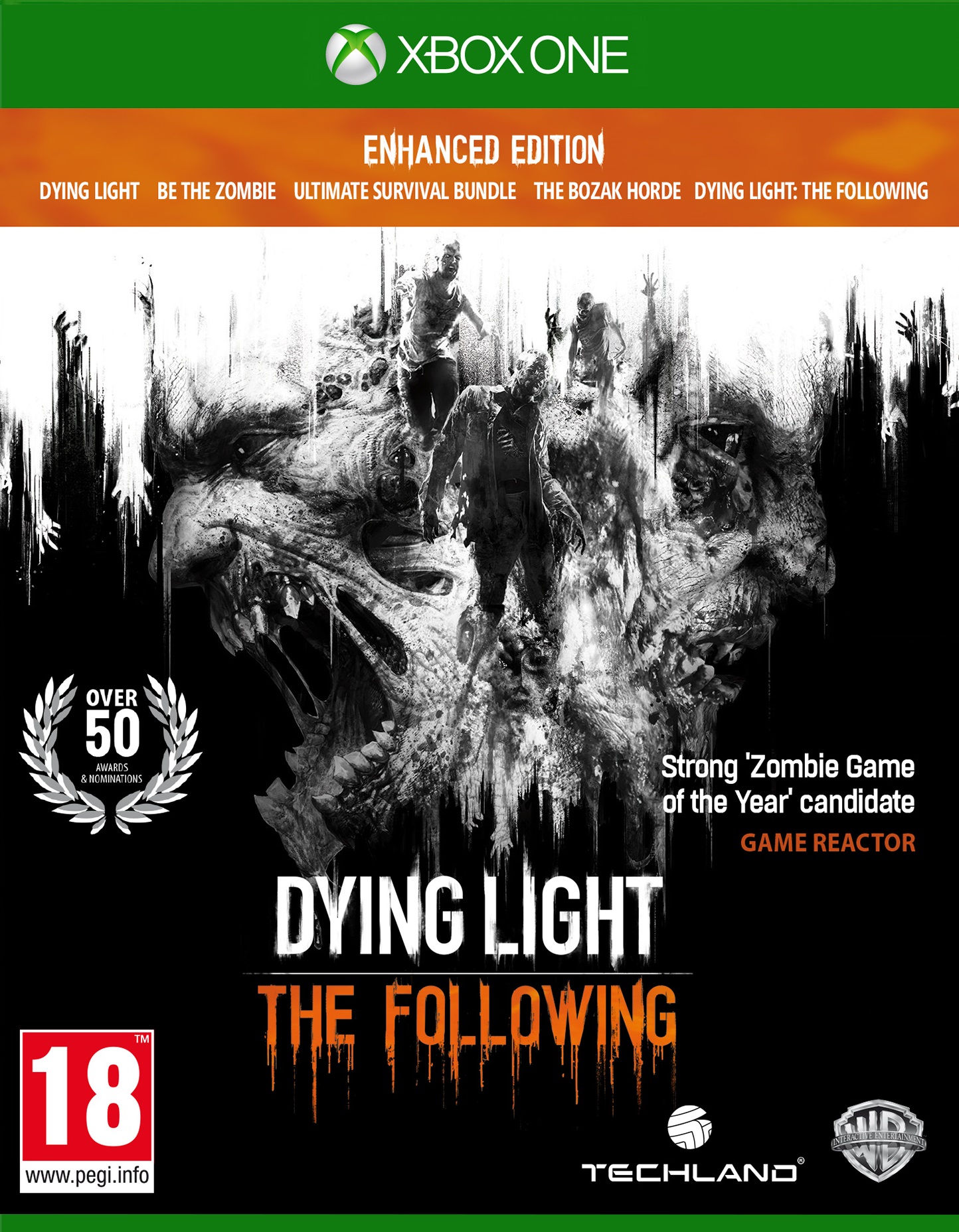 Игра Dying Light: The Following Enhanced Edition для Xbox One