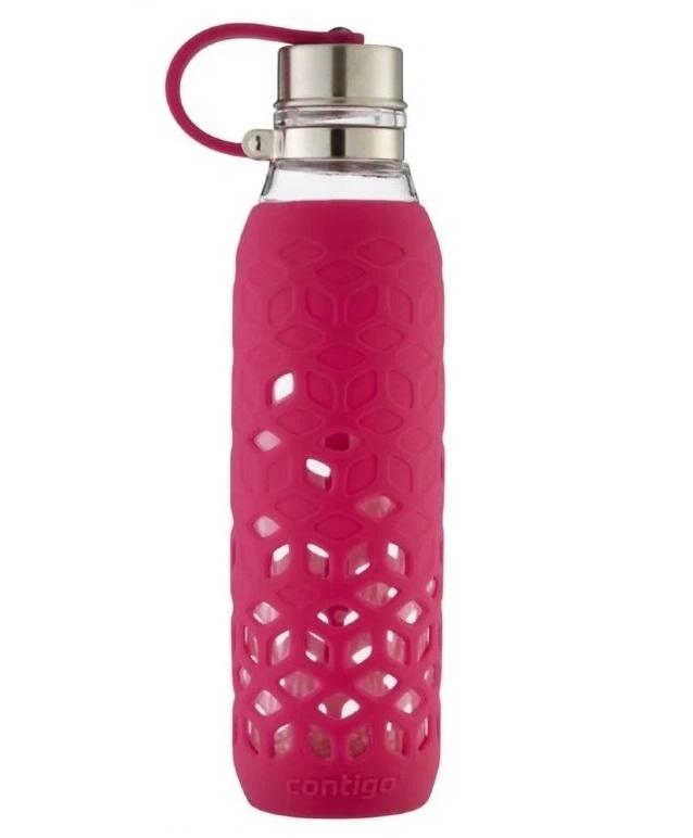 Бутылка Contigo Purity 0.59л Pink стекло/силикон (2095681)