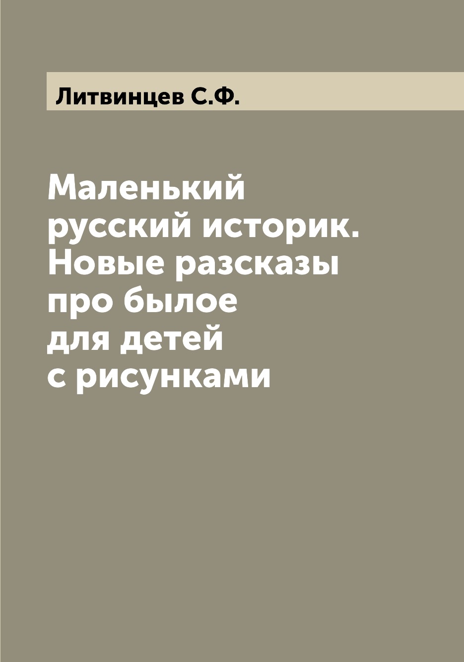 

Маленький русский историк. Новые разсказы про былое для детей с рисунками