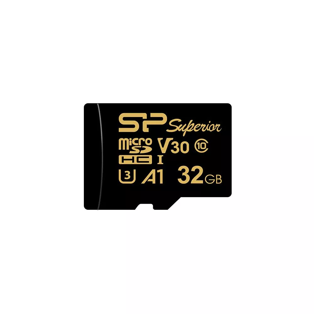 Карта памяти Silicon Power Superior 32 ГБ (SP032GBSTHDV3V1GSP)