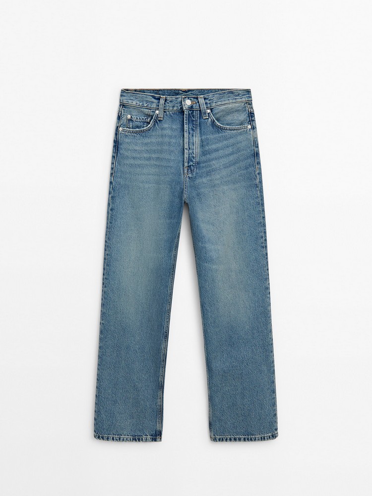 

Джинсы женские Massimo Dutti 5039/939-I2024 синие 38, Синий, 5039/939-I2024
