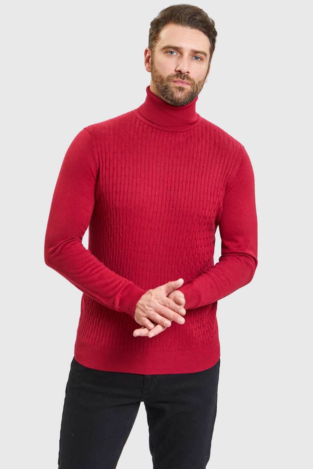 

Водолазка мужская Kanzler 150004W04O121 красная 3XL, Красный, 150004W04O121
