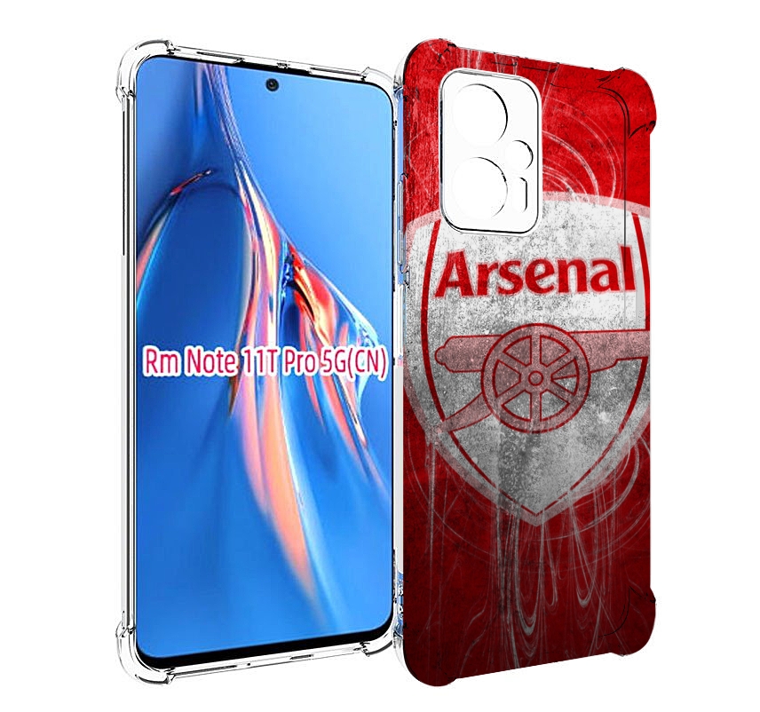 

Чехол MyPads Арсенал для Xiaomi Redmi Note 11T Pro / 11T Pro Plus / Poco X4 GT противоу..., Прозрачный, Tocco