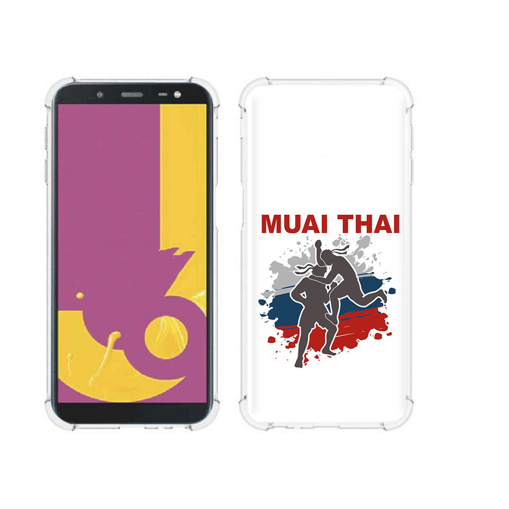 

Чехол MyPads Tocco для Samsung Galaxy J6+ (2018) Муайтай (PT119175.557.123), Прозрачный, Tocco