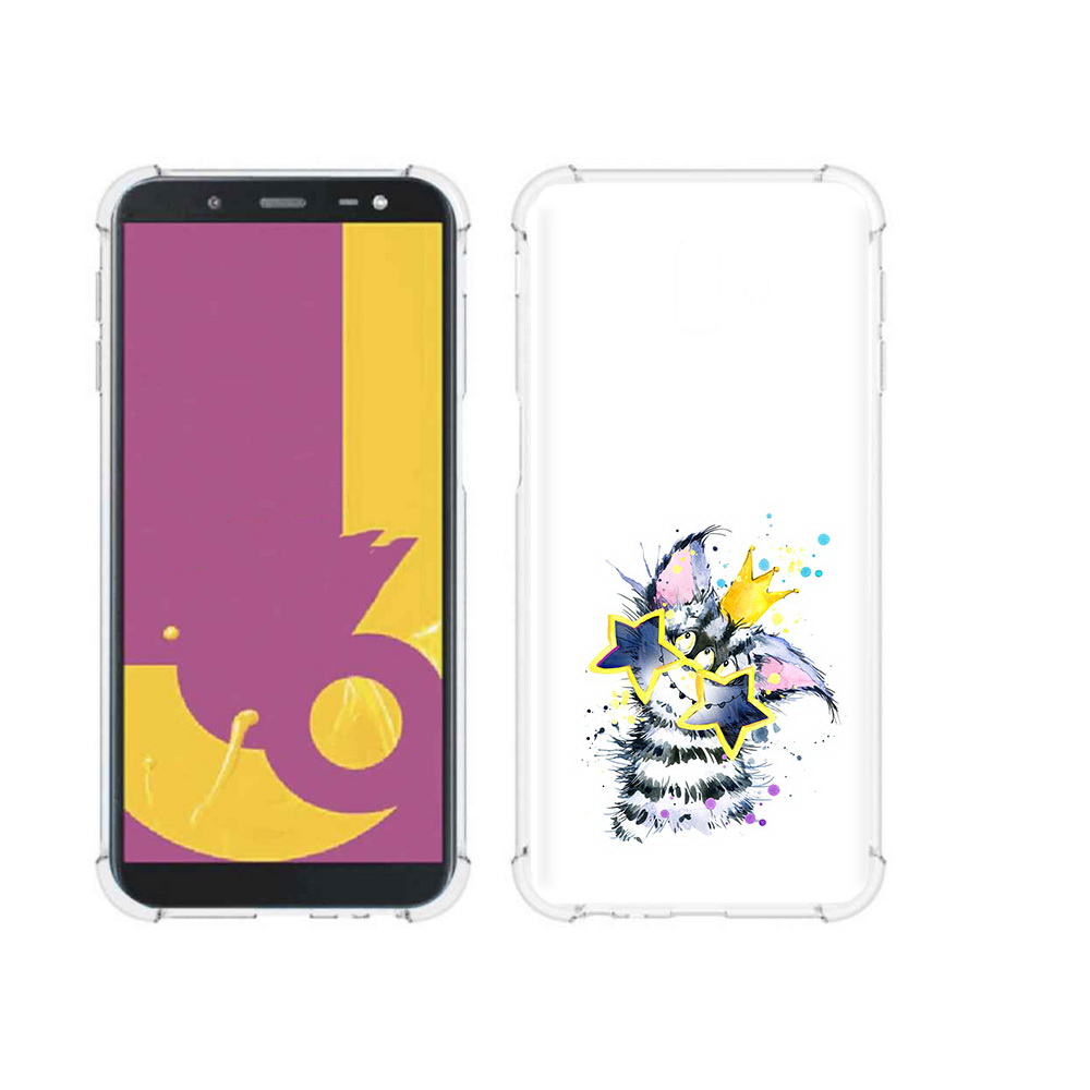 

Чехол MyPads Tocco для Samsung Galaxy J6+ (2018) Мартовский Нуся (PT119175.557.114), Прозрачный, Tocco