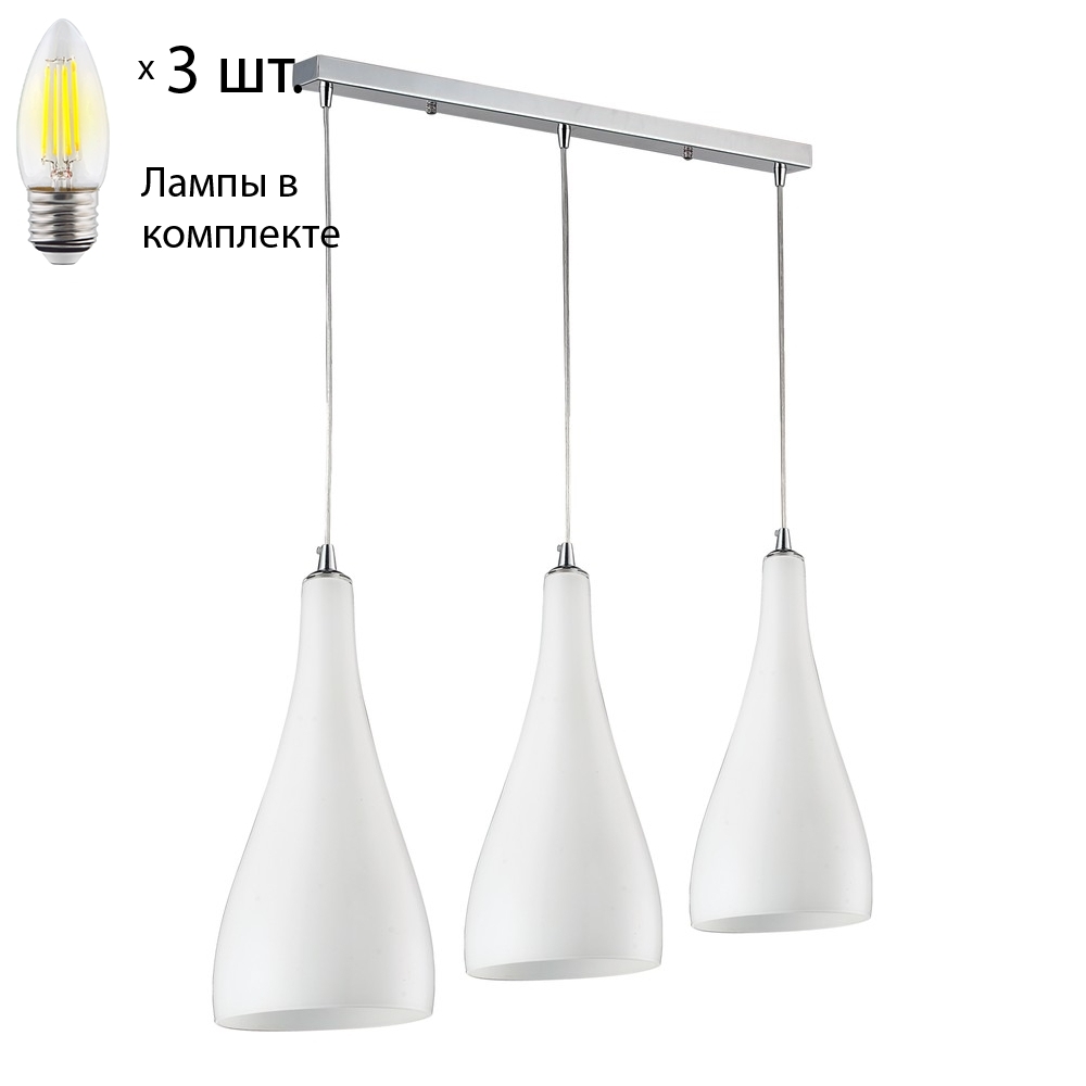 

Подвесной светильник с лампочками Wertmark WE210.03.106+Lamps