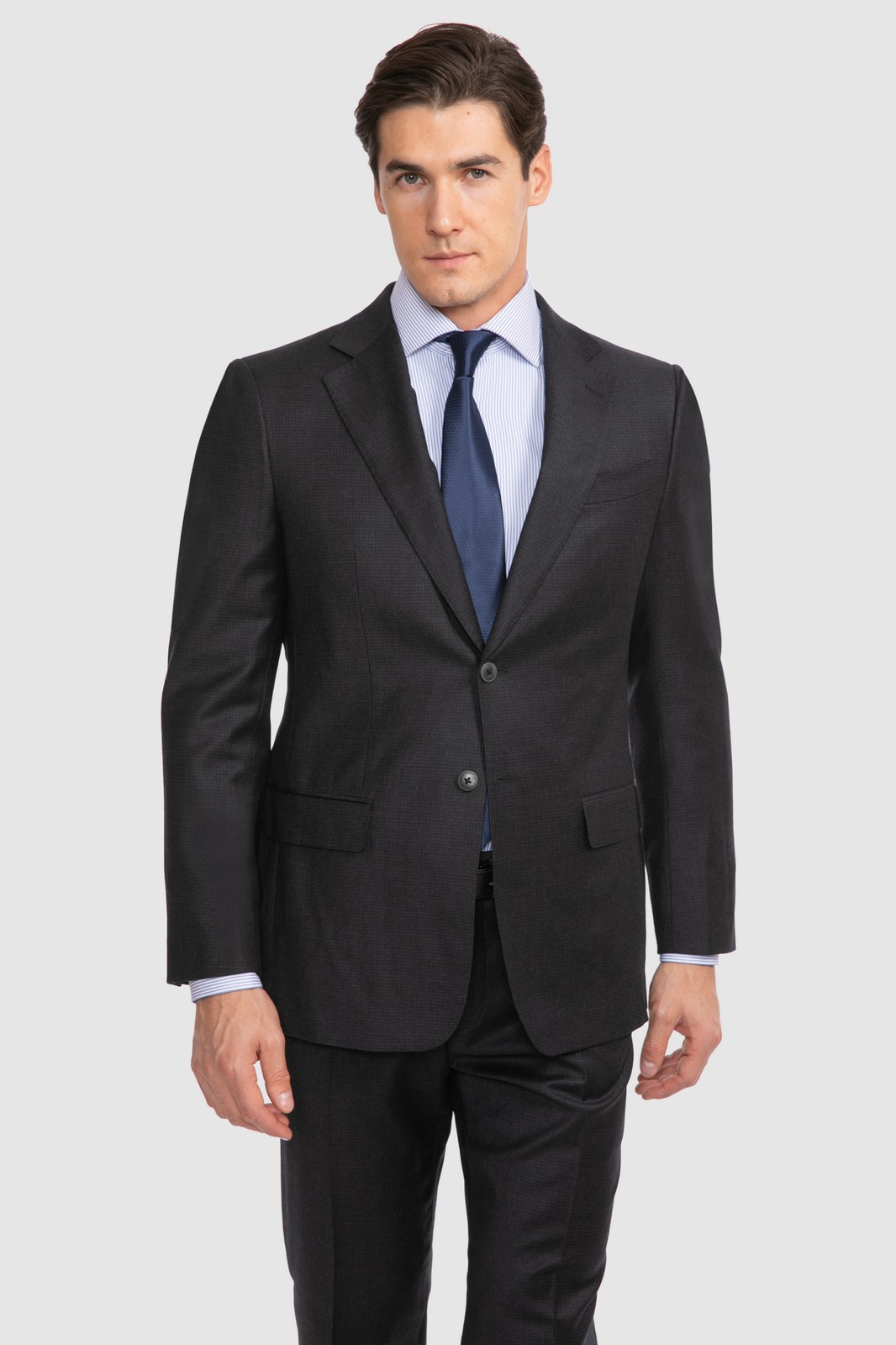 Пиджак мужской Kanzler 20W-SPR/BL3/F/1 серый 58/182