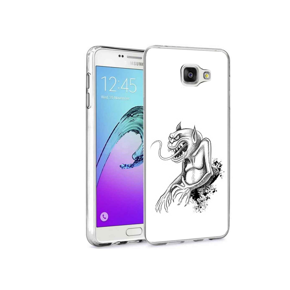 Чехол MyPads Tocco для Samsung Galaxy A9 Pro чорт (PT52968.556.692)
