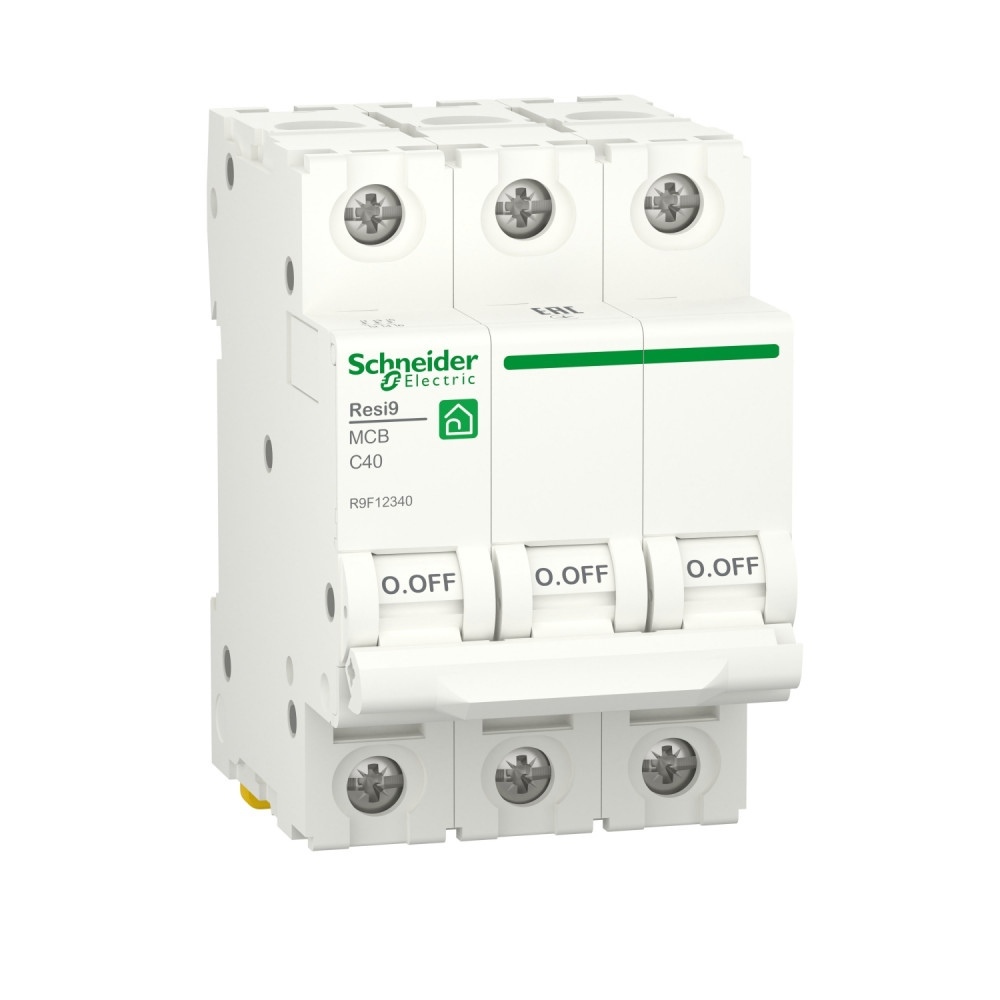 

Автоматический выключатель Schneider Electric 3P 40 кА 400 В R9F12340.3 3 шт