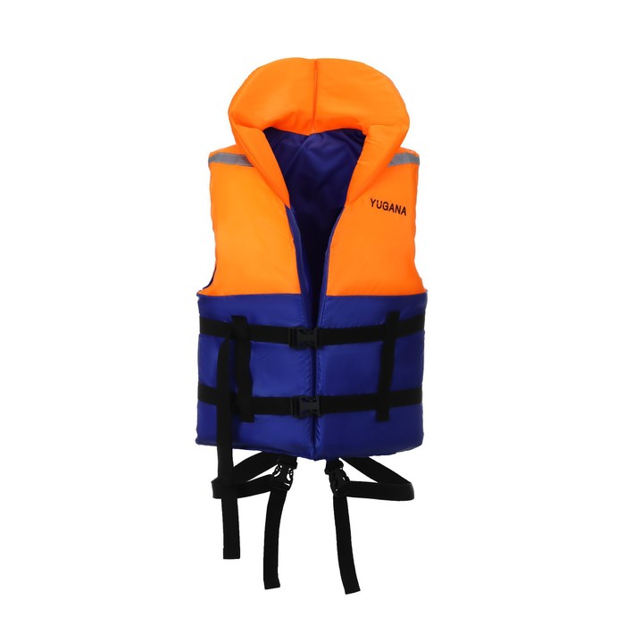 

Спасательный (страховочный) жилет NoBrand Спорт 56-60 RU; 62 RU, оранжевый/синий, Спорт