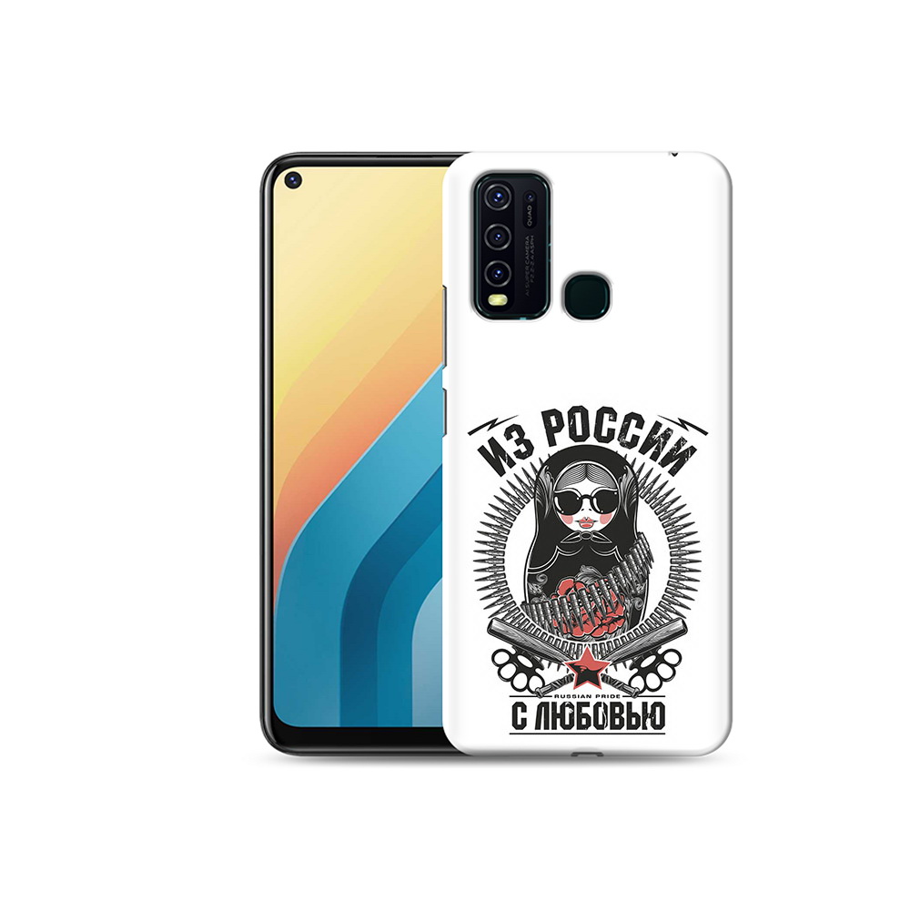 

Чехол MyPads Tocco для Vivo Y30 Из России с любовью (PT149334.437.91), Прозрачный, Tocco