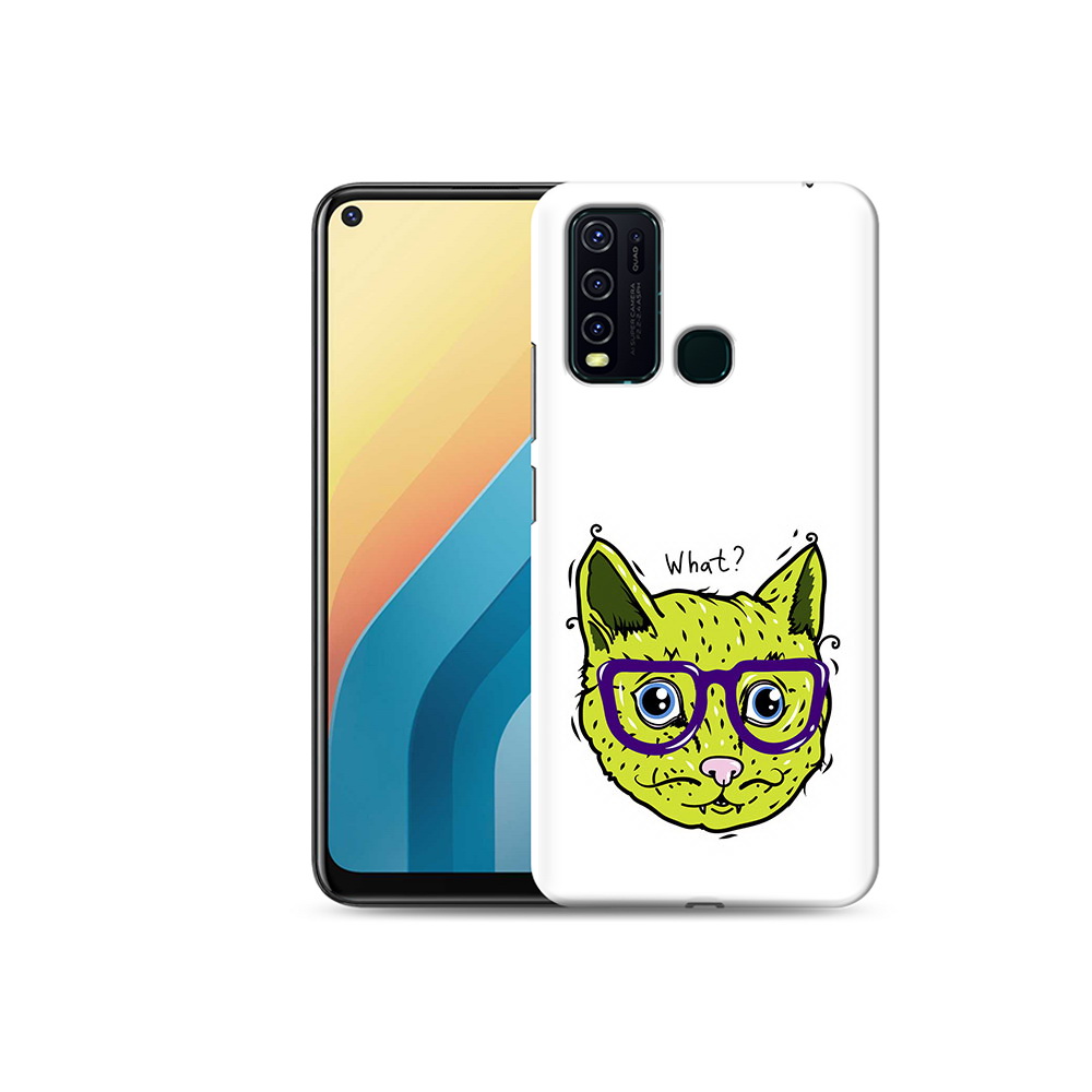 

Чехол MyPads Tocco для Vivo Y30 Зеленый кот (PT149334.437.86), Прозрачный, Tocco