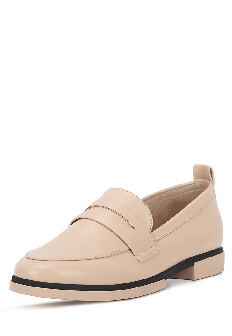 

Лоферы женские T.Taccardi YYQ21SS-152 бежевые 37 RU, Бежевый, YYQ21SS-152