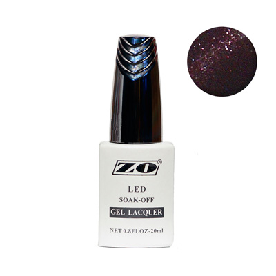 

Гель-лак ZO-GL-130, тёмно-бордовый шиммер, 20 мл