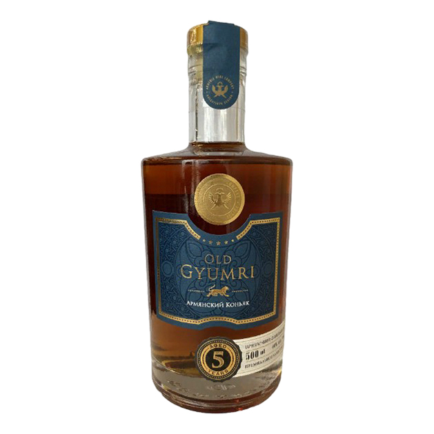 

Коньяк Old Gyumri 5 лет 40% 0,5 л