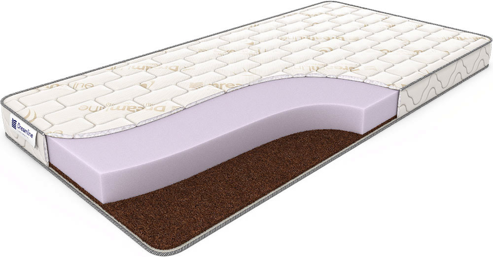 

Матрас Dreamline Slim Roll Hard 140х215, Бежевый;белый;серый;серебристый, Slim Roll Hard