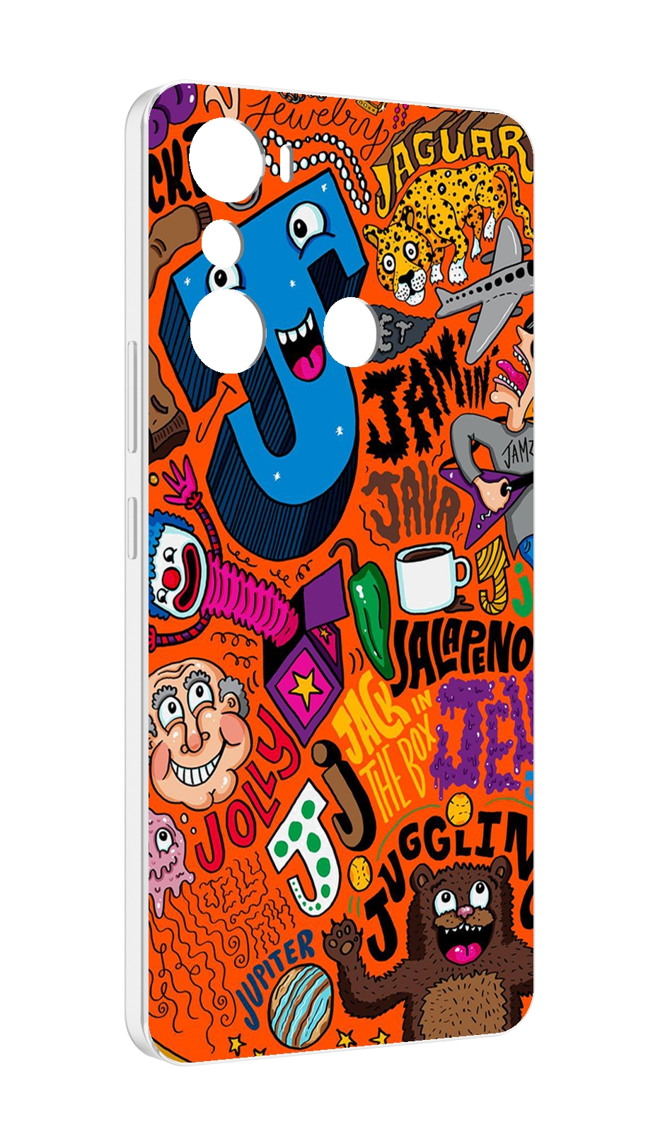 

Чехол MyPads funky-decor для Infinix Hot 20i, Прозрачный, Tocco