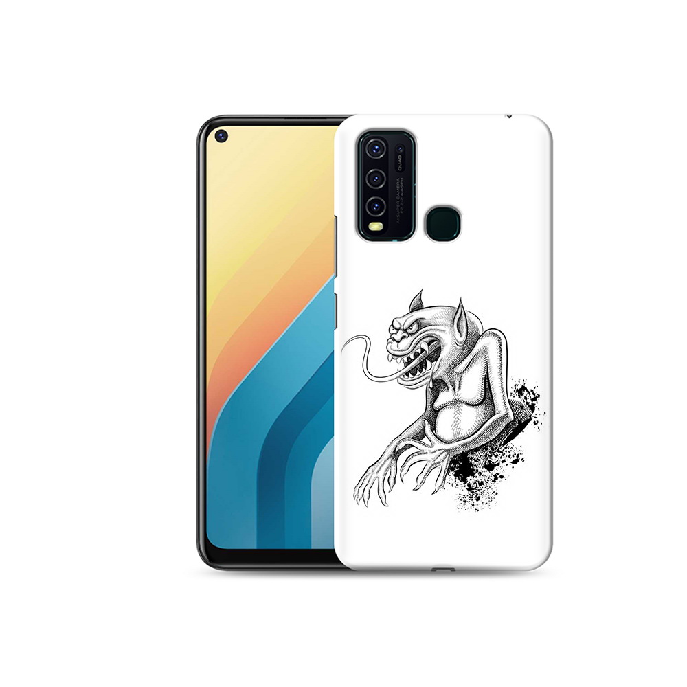 

Чехол MyPads Tocco для Vivo Y30 чорт (PT149334.437.692), Прозрачный, Tocco