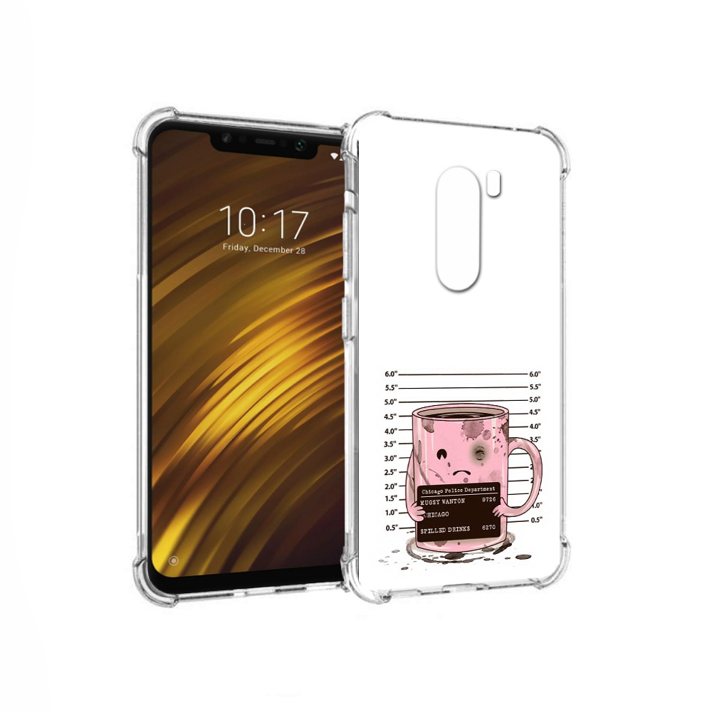 

Чехол MyPads Tocco для Xiaomi Pocophone F1 кружка (PT116503.308.420), Прозрачный, Tocco