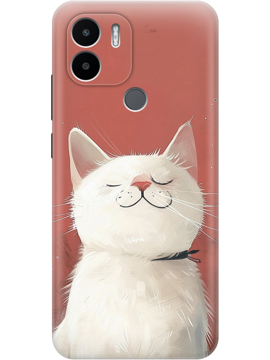 

Силиконовый чехол на Xiaomi Redmi A1+ / A2+ / Poco C50 / C51 с принтом "Гордый котик", Прозрачный;белый;красный, 762092112