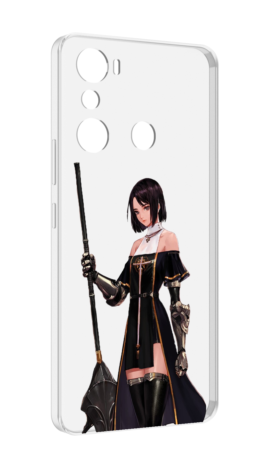 

Чехол MyPads dungeon-fighter для Infinix Hot 20i, Прозрачный, Tocco