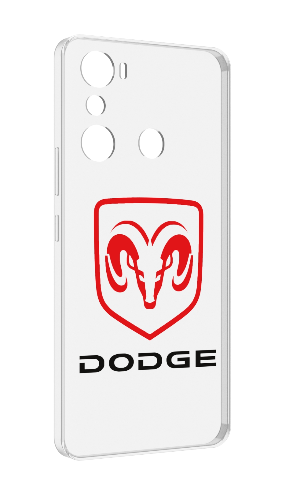 

Чехол MyPads dodge-2 мужской для Infinix Hot 20i, Прозрачный, Tocco