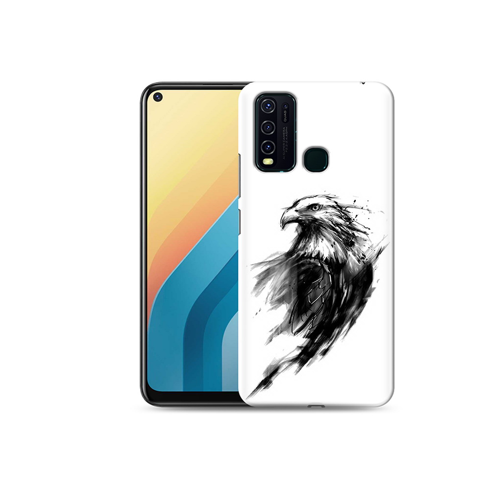 

Чехол MyPads Tocco для Vivo Y30 чб птица (PT149334.437.670), Прозрачный, Tocco