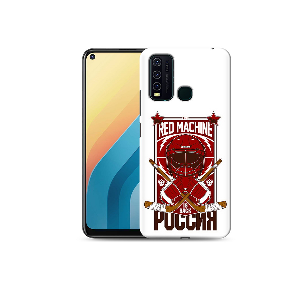 

Чехол MyPads Tocco для Vivo Y30 хоккей россия (PT149334.437.666), Прозрачный, Tocco