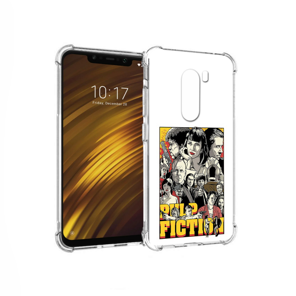 Чехол MyPads Tocco для Xiaomi Pocophone F1 комикс картинка (PT116503.308.390)