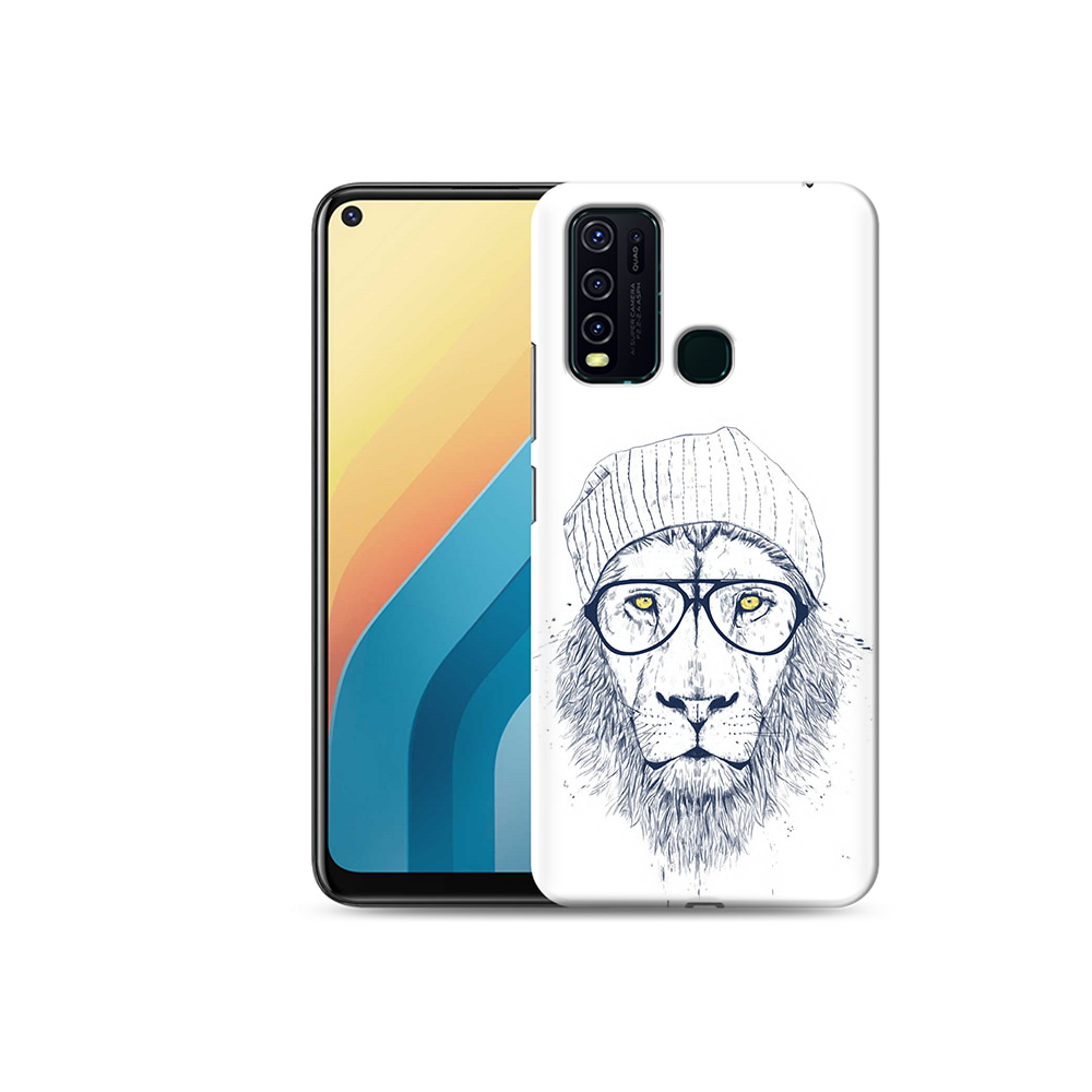 

Чехол MyPads Tocco для Vivo Y30 хиппи лев (PT149334.437.663), Прозрачный, Tocco