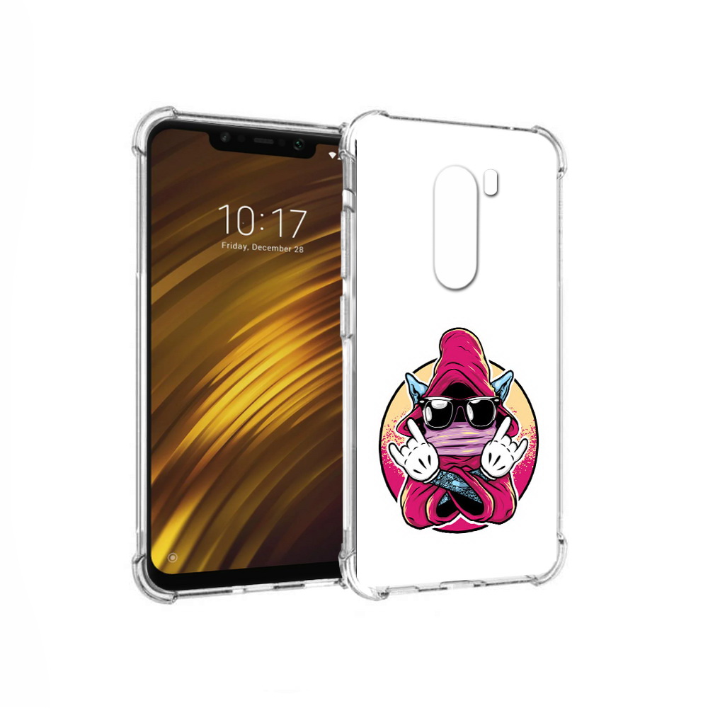 

Чехол MyPads Tocco для Xiaomi Pocophone F1 йоу (PT116503.308.382), Прозрачный, Tocco