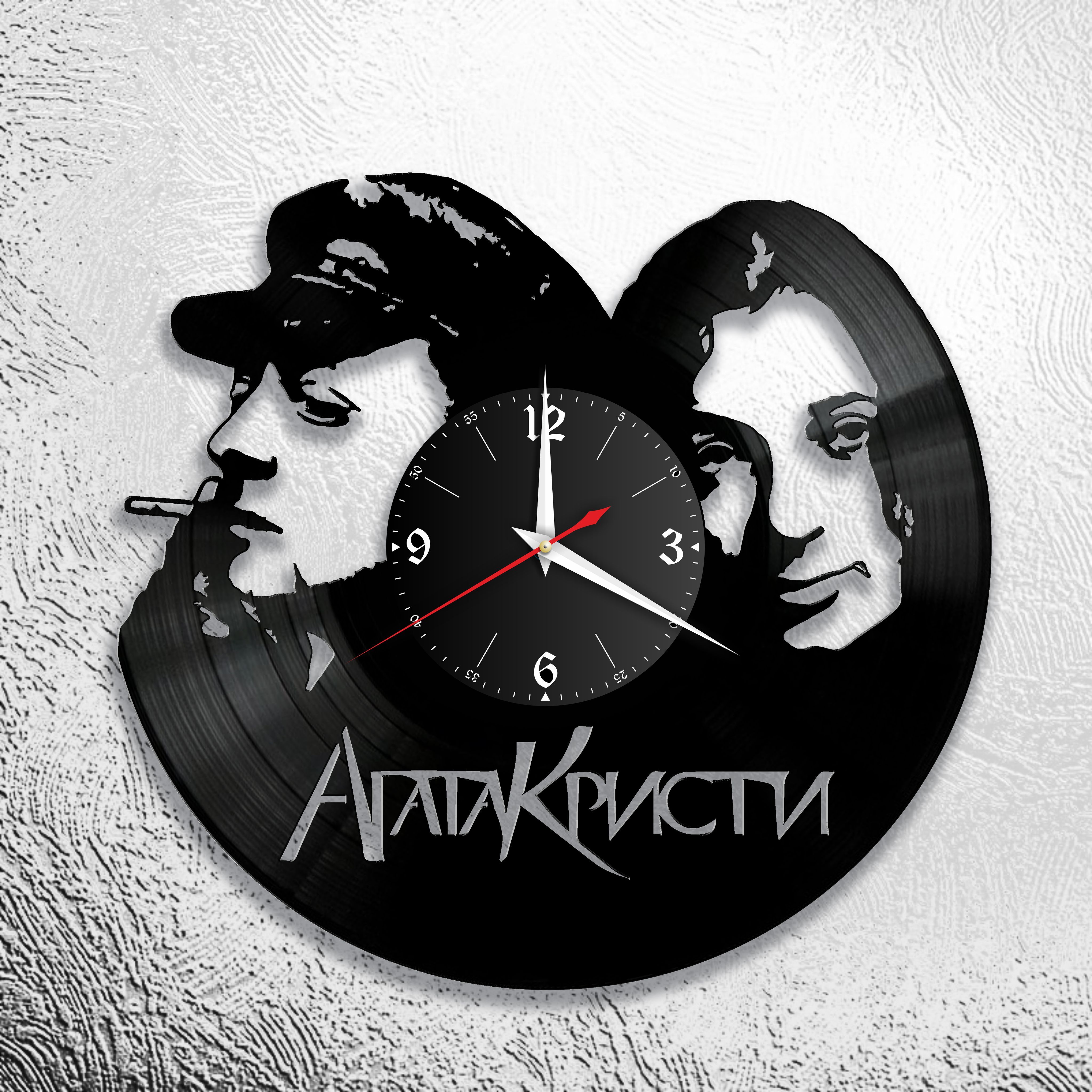 

Настенные часы из виниловой пластинки Агата Кристи, Агата Кристи New
